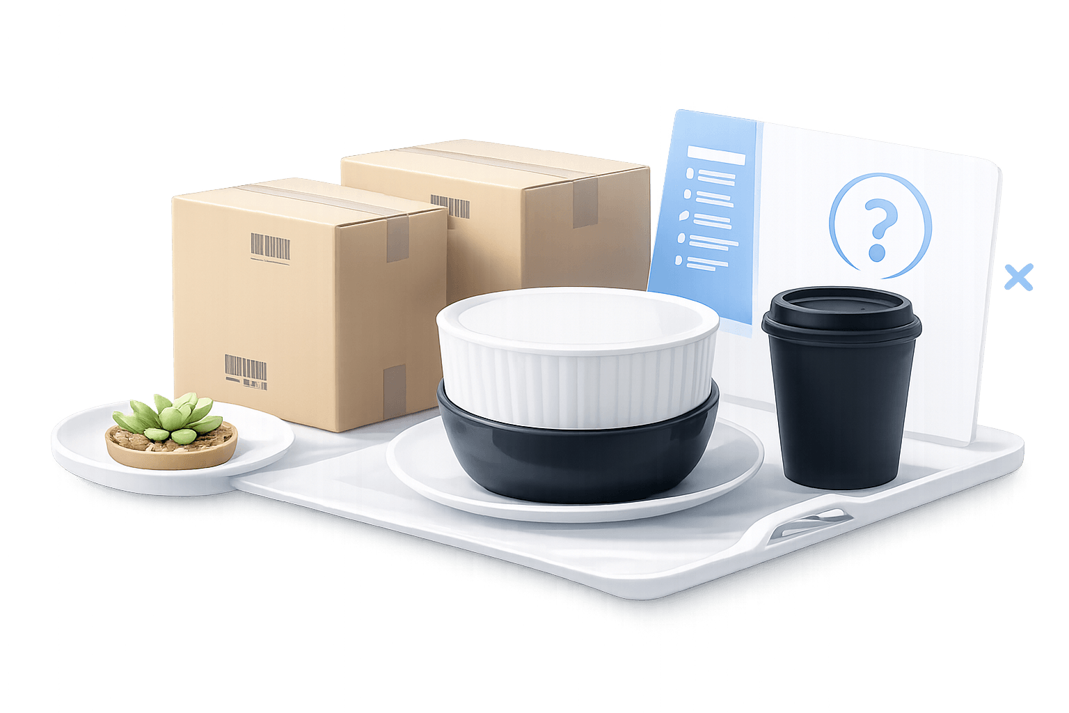 식기 종류가 정해져 있나요? 원하는 구성으로 대여할 수 있나요?